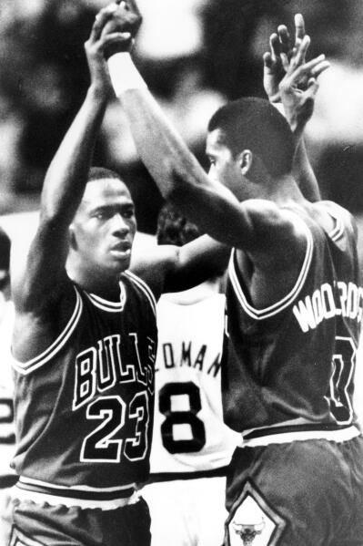 Chicago bulls 1986 playoffs on sale